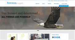 Desktop Screenshot of inspiringnuggets.com